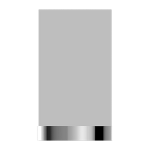 NERO BIANCA ROBE HOOK 45MM CHROME