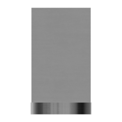 NERO BIANCA ROBE HOOK 45MM GUN METAL