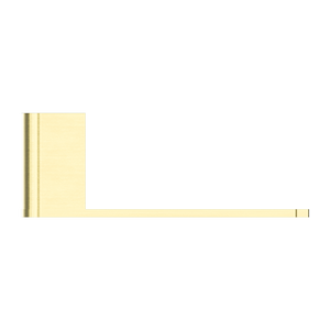 NERO BIANCA TOILET ROLL HOLDER 180MM BRUSHED GOLD