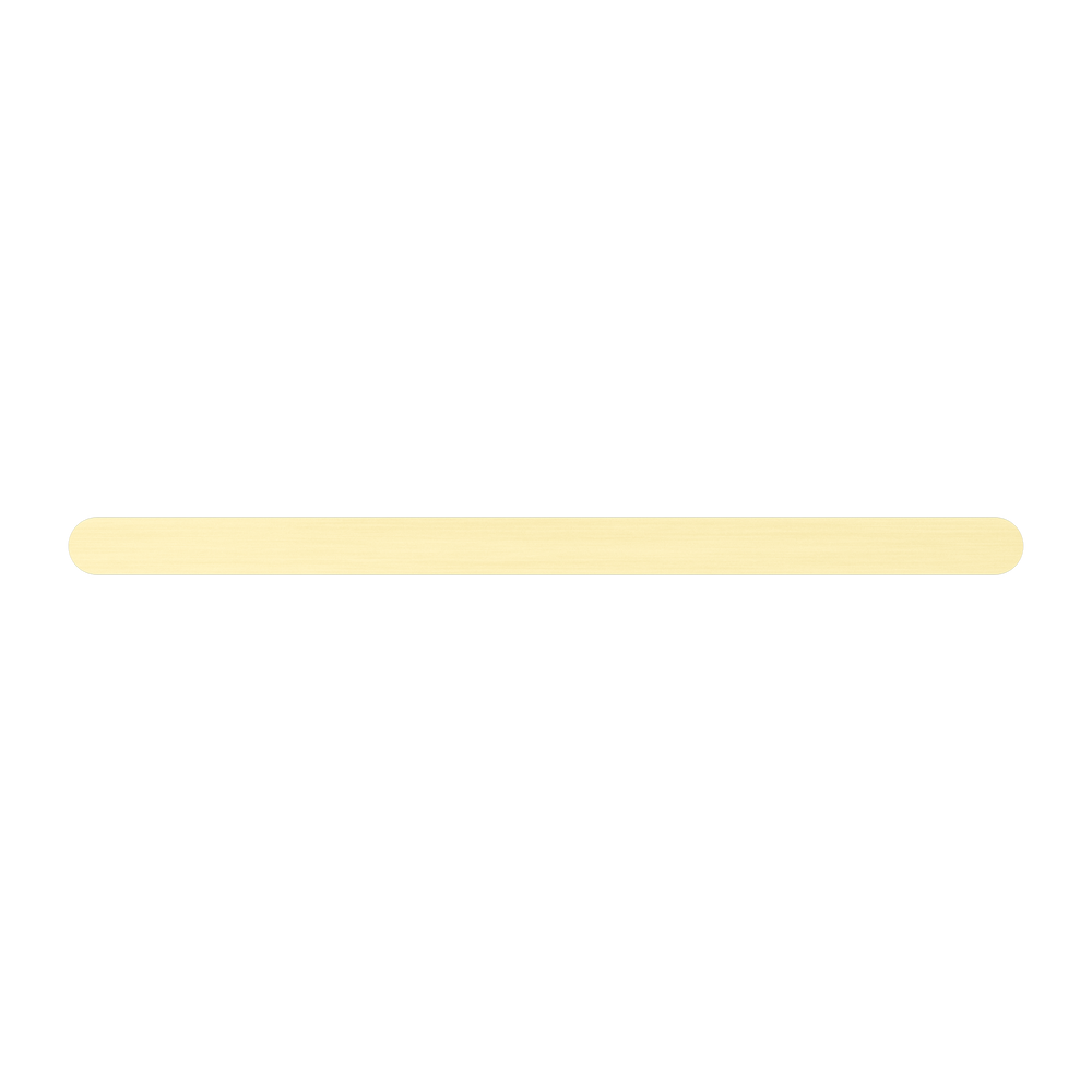 NERO BIANCA METAL SHOWER SHELF 423MM BRUSHED GOLD