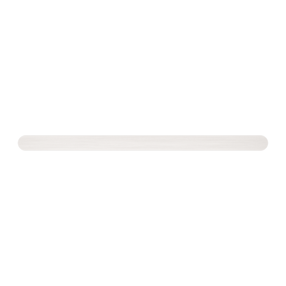 NERO BIANCA METAL SHOWER SHELF 423MM BRUSHED NICKEL
