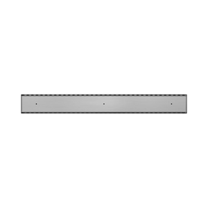 NERO TILE INSERT V CHANNEL 900X106MM FLOOR GRATE WITHOUT OUTLET GUN METAL