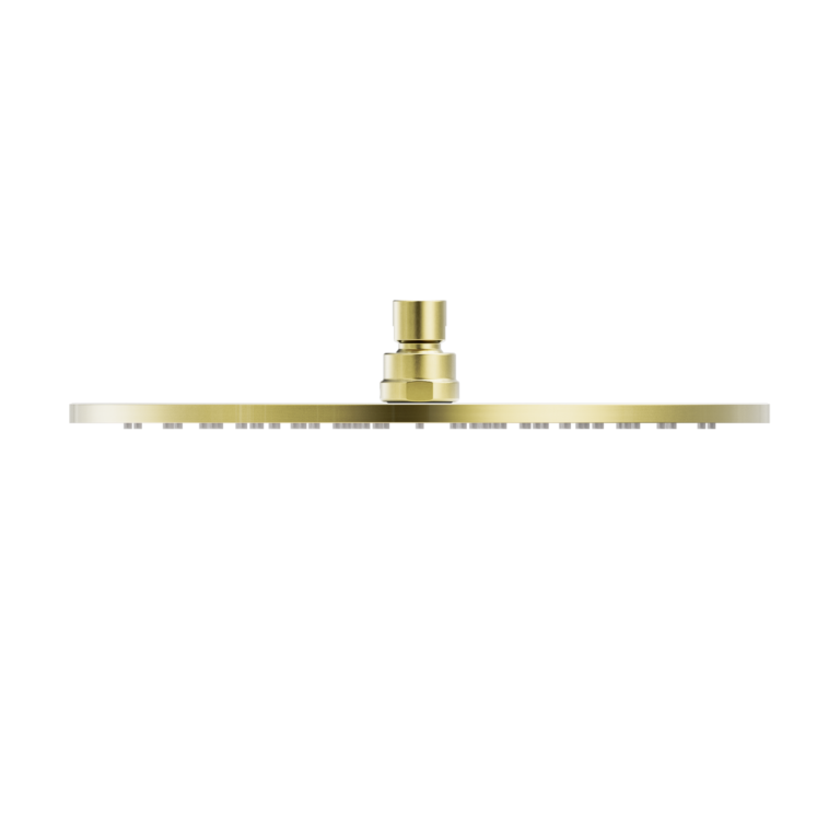 NERO ROUND SHOWER HEAD 300MM BRUSHED GOLD