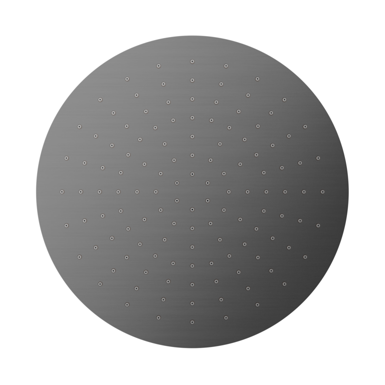 NERO ROUND SHOWER HEAD 300MM GRAPHITE