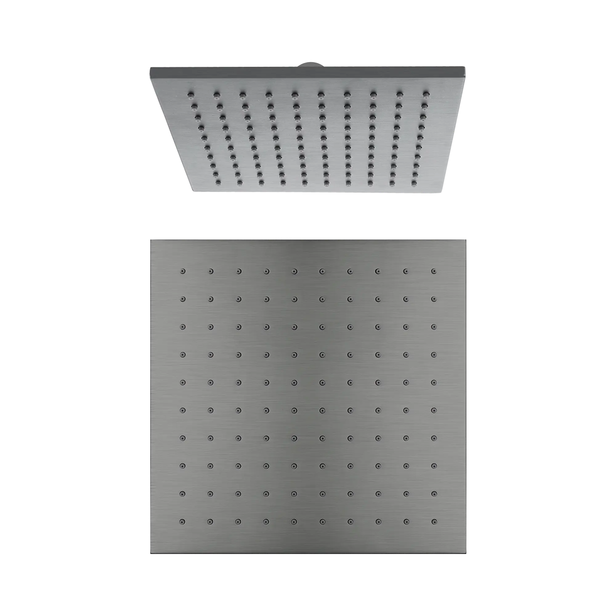 NERO 250MM SQUARE SHOWER HEAD GUN METAL