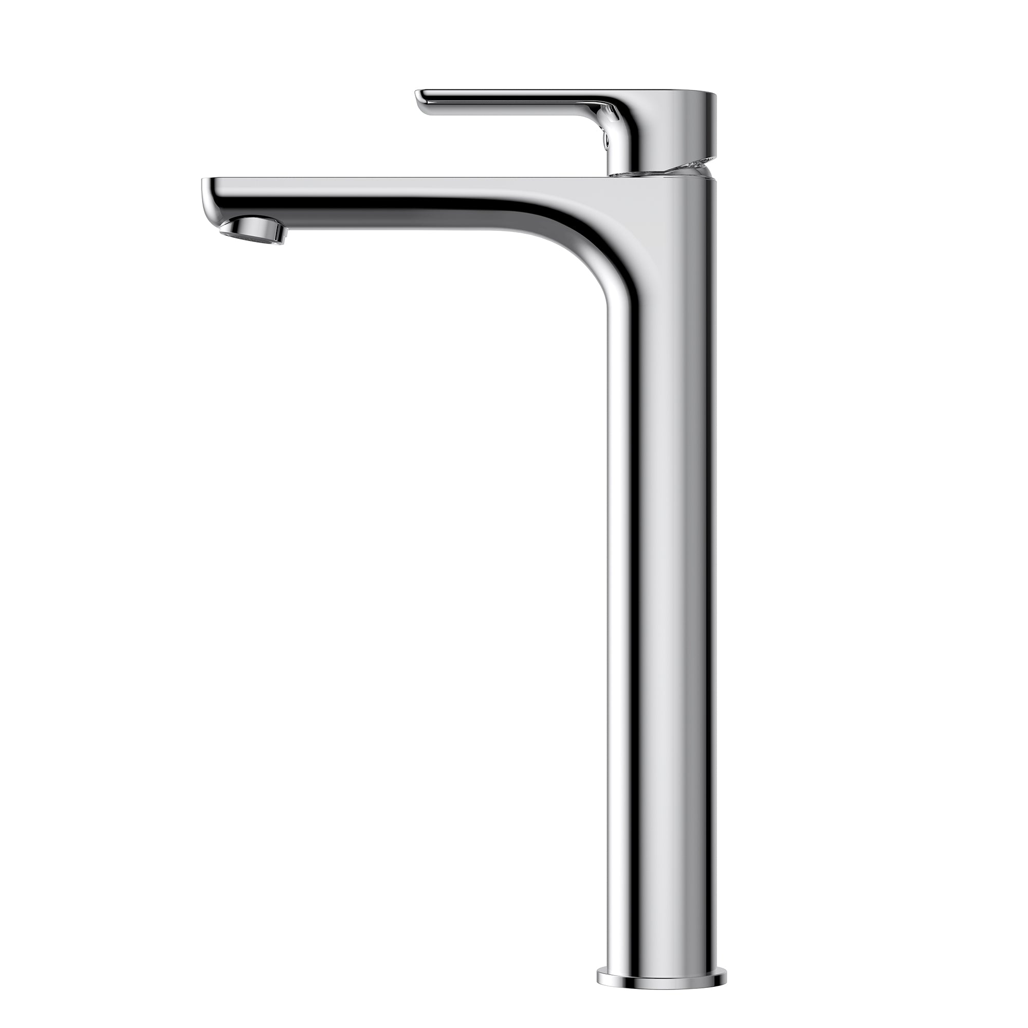 MODERN NATIONAL NOVA LEAD FREE HIGH RISE TALL BASIN MIXER 306MM CHROME