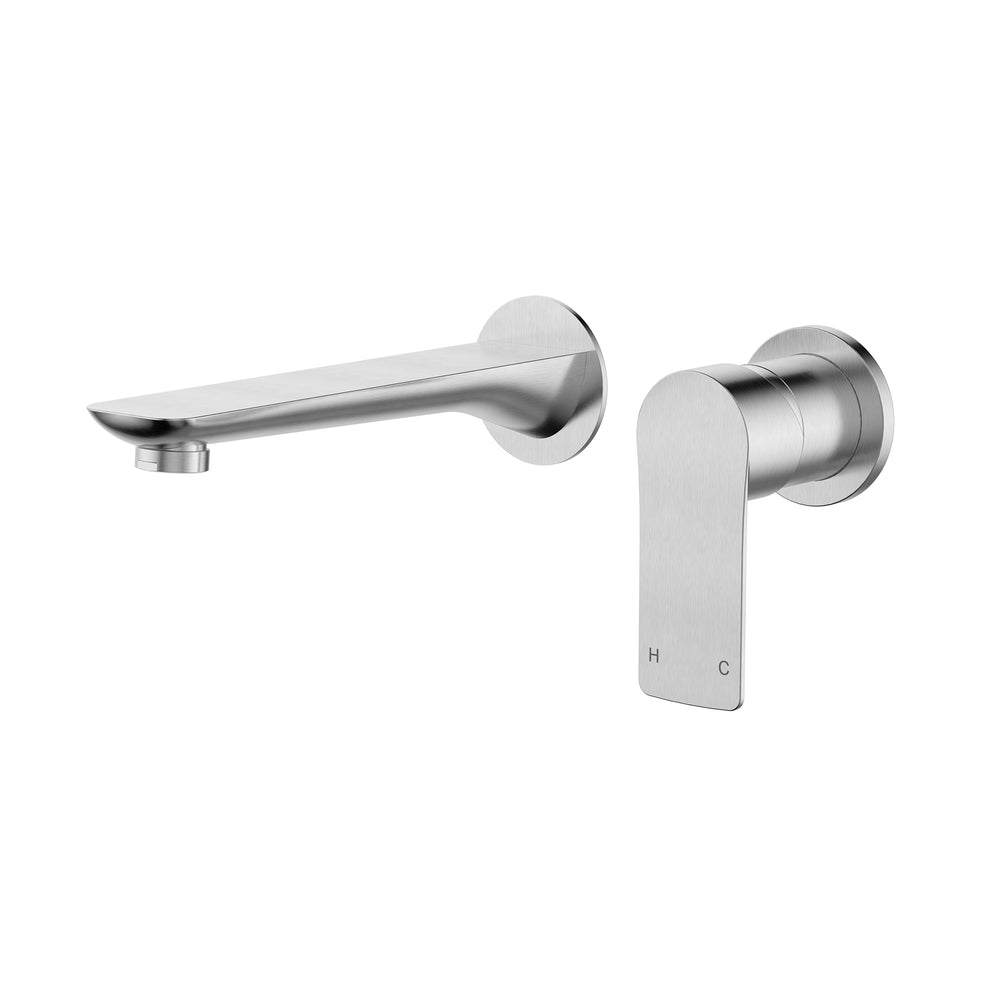 MODERN NATIONAL NOVA LEAD FREE WALL COMBINATION BRUSHED CHROME