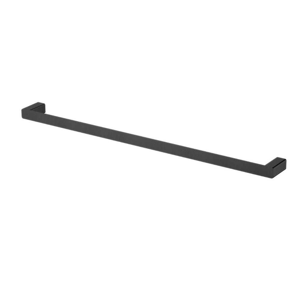 MODERN NATIONAL NOVA SINGLE TOWEL RAIL MATTE BLACK (AVAILABLE IN 600MM AND 750MM)