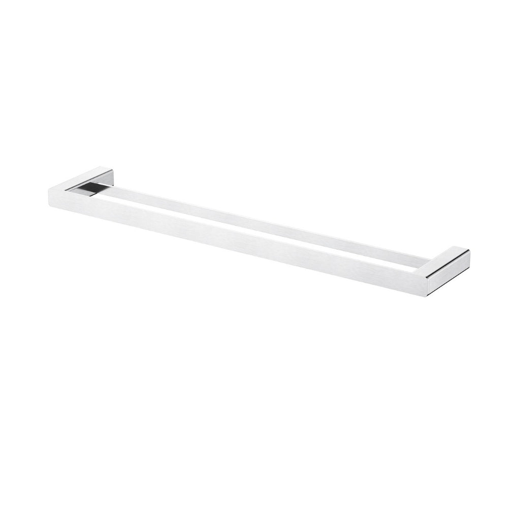 MODERN NATIONAL NOVA DOUBLE TOWEL RAIL 600MM CHROME