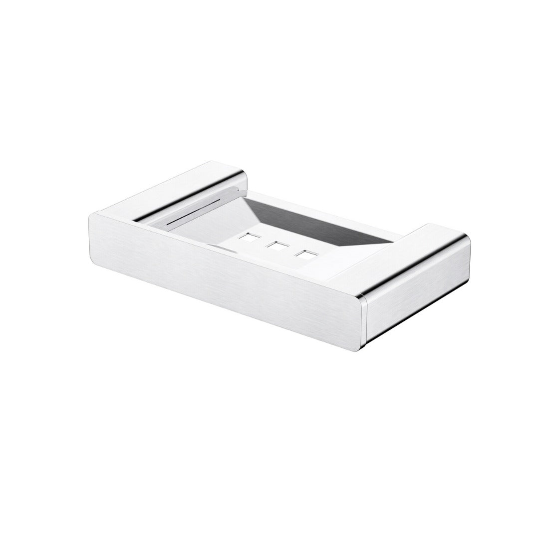 MODERN NATIONAL NOVA SOAP DISH HOLDER 140MM CHROME