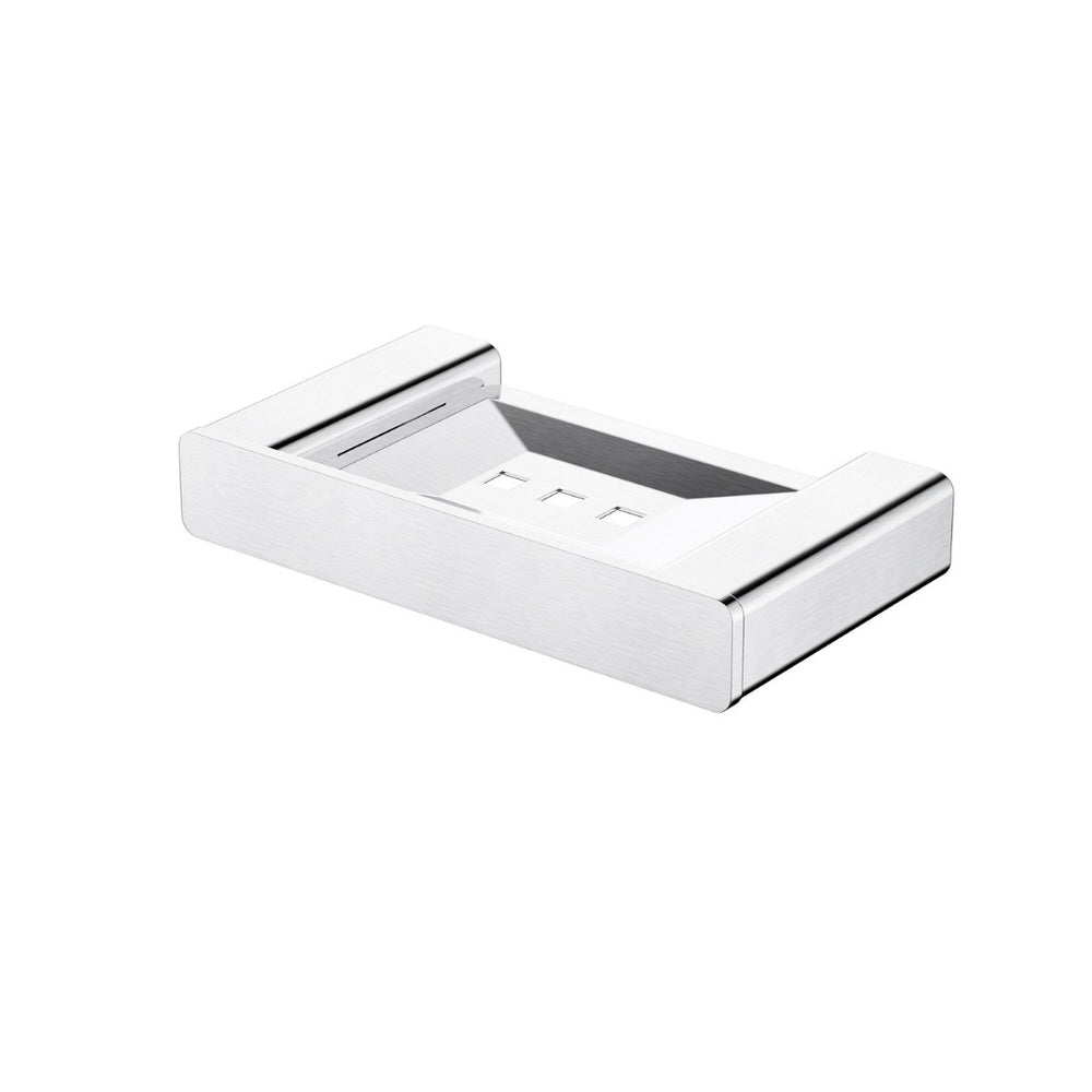 MODERN NATIONAL NOVA SOAP DISH HOLDER 140MM CHROME