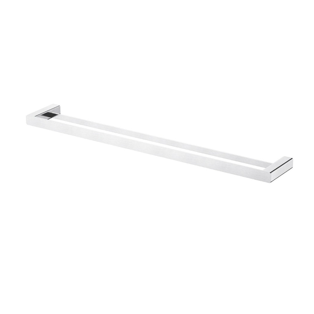 MODERN NATIONAL NOVA DOUBLE TOWEL RAIL 779MM CHROME