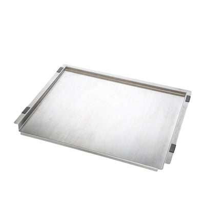 OLIVERI BENCH TOP DRAINER TRAY 430MM NATURAL STEEL