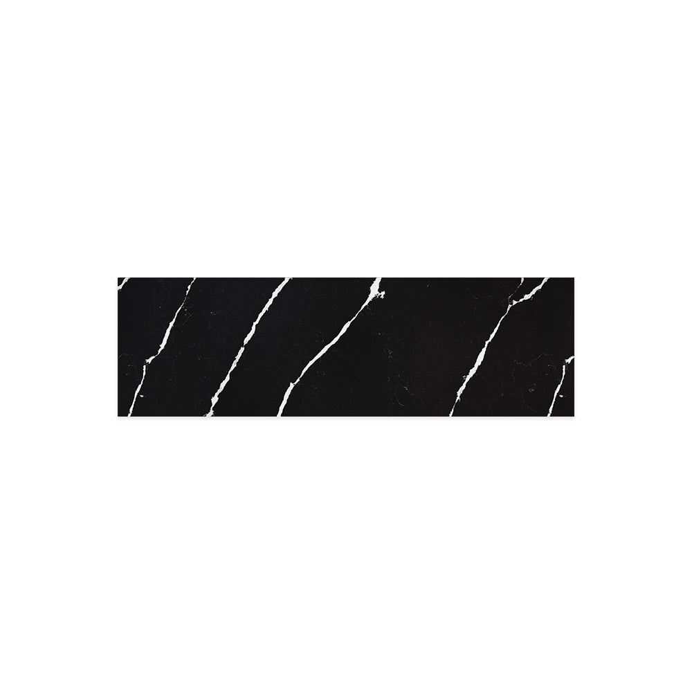 FIENZA NERO VENA SILICA FREE RECTANGULAR STONE BENCHTOP (AVAILABLE IN 750MM, 900MM AND 1200MM)