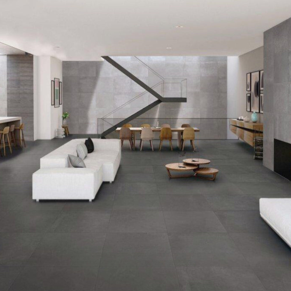EVERSTONE DOCKLAND NIGHTBAR GRIP 600X600MM SQUARE TILE (PER BOX)