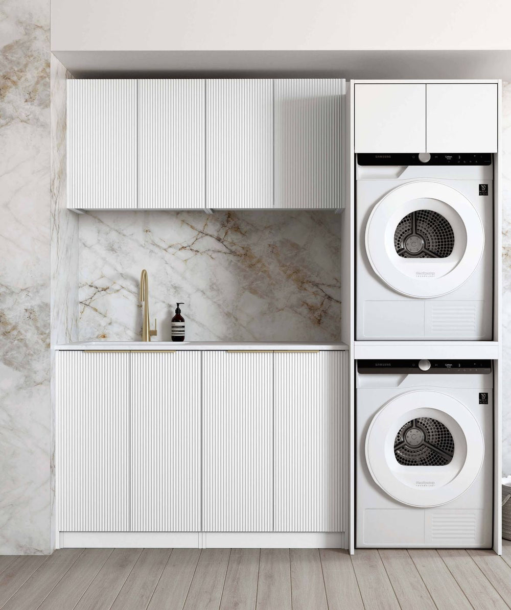 OTTI NOOSA MATTE WHITE 630MM BASE LAUNDRY CABINET