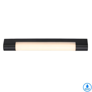 TELBIX ORAS 12W LED WALL BRACKET OPAL BLACK 420MM
