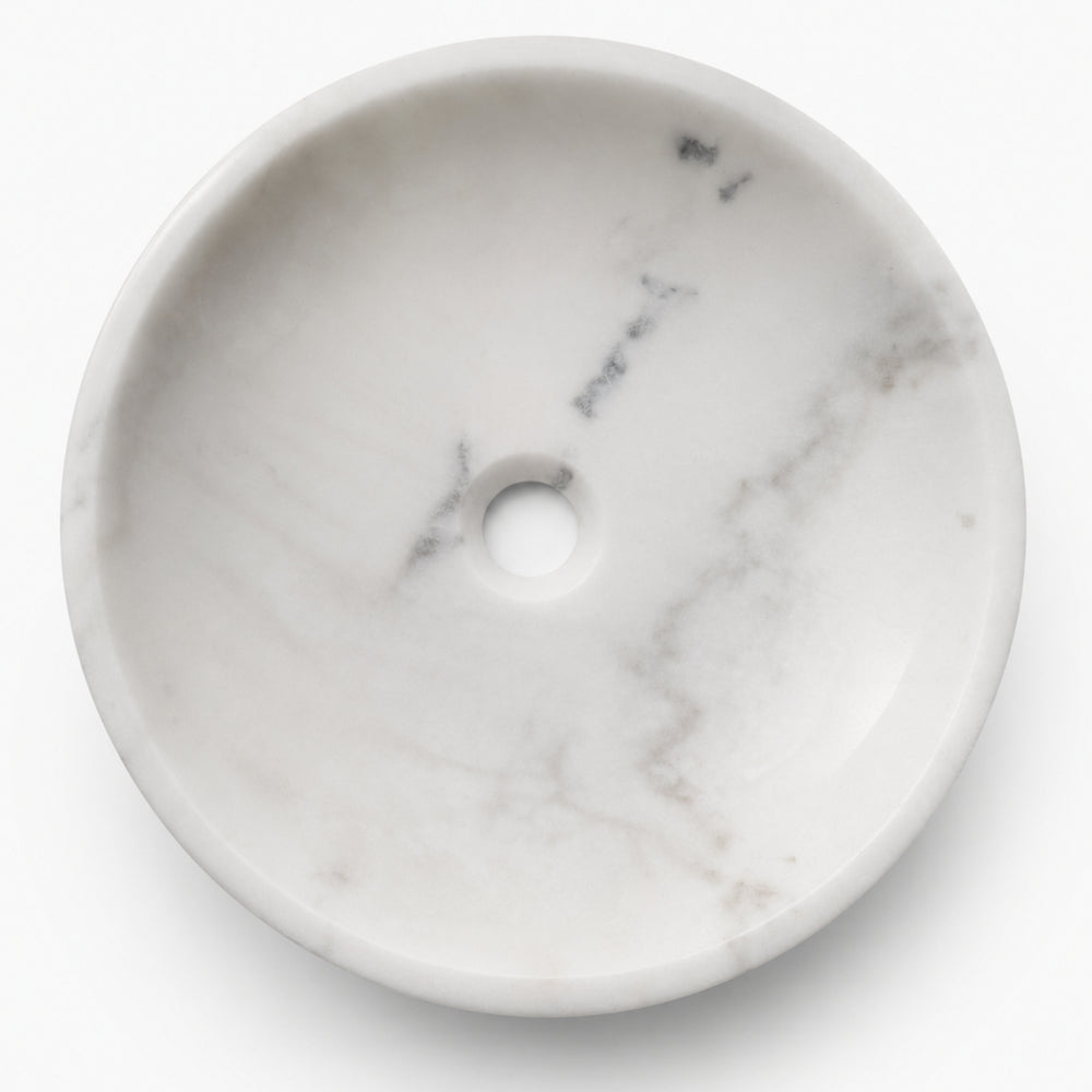 ORIO FLINT NATURAL STONE ABOVE COUNTER BASIN 420MM