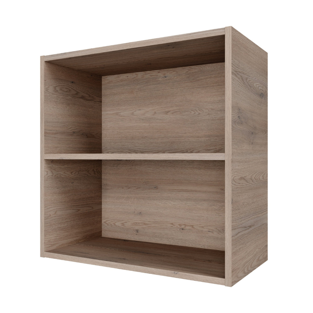 TIMBERLINE CUSTOM LAUNDRY CABINET 600MM WITH TWO OPEN SHELVES