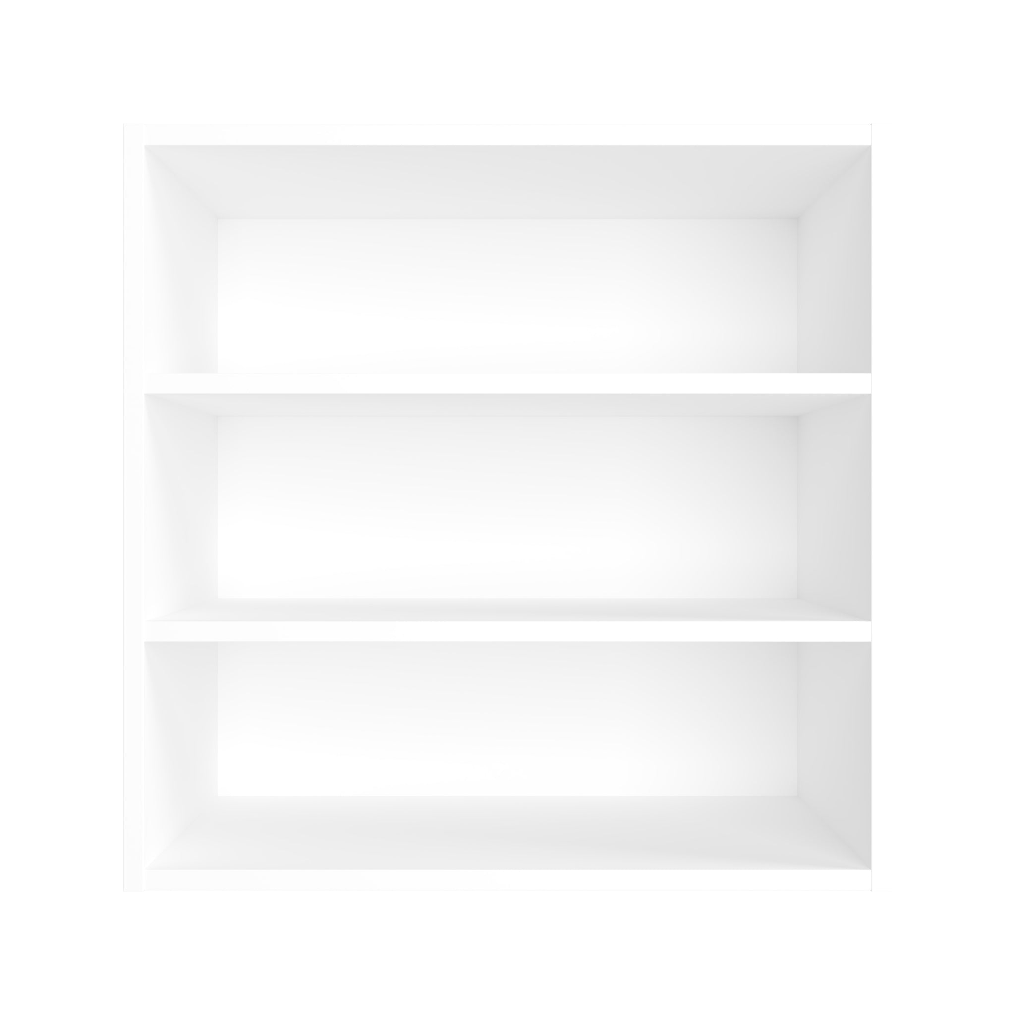 TIMBERLINE CUSTOM LAUNDRY CABINET 600MM WITH THREE OPEN SHELVES