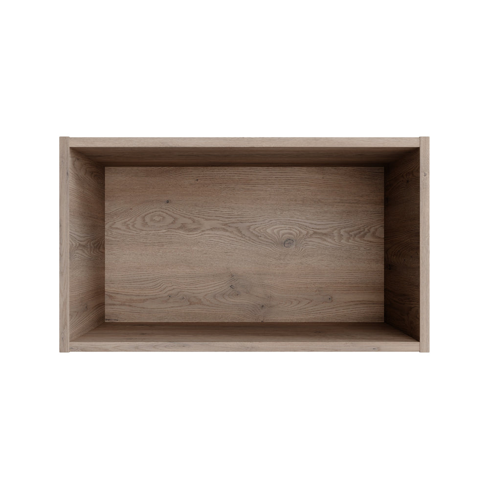 TIMBERLINE CUSTOM LAUNDRY OPEN SHELF CABINET 600MM