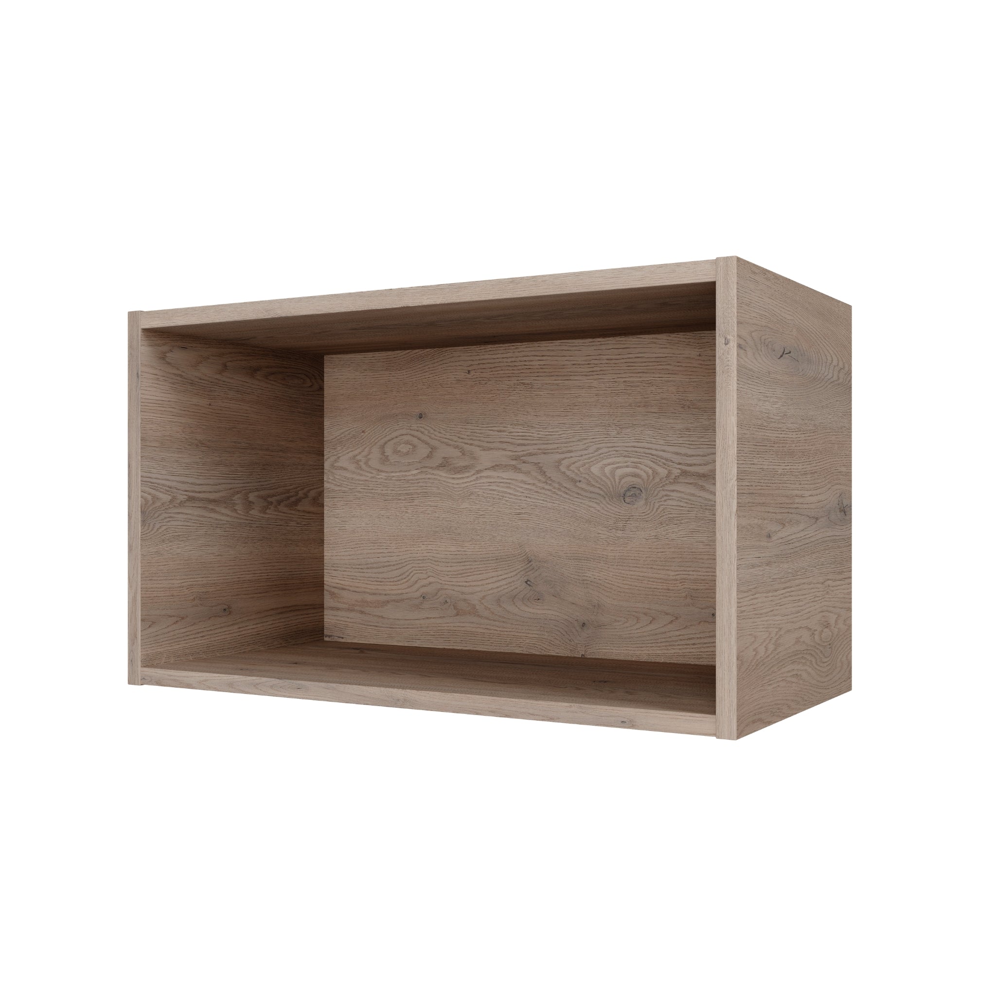 TIMBERLINE CUSTOM LAUNDRY OPEN SHELF CABINET 600MM