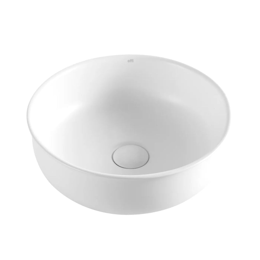 OTTI BRONTE ABOVE COUNTER BASIN MATTE WHITE 365MM