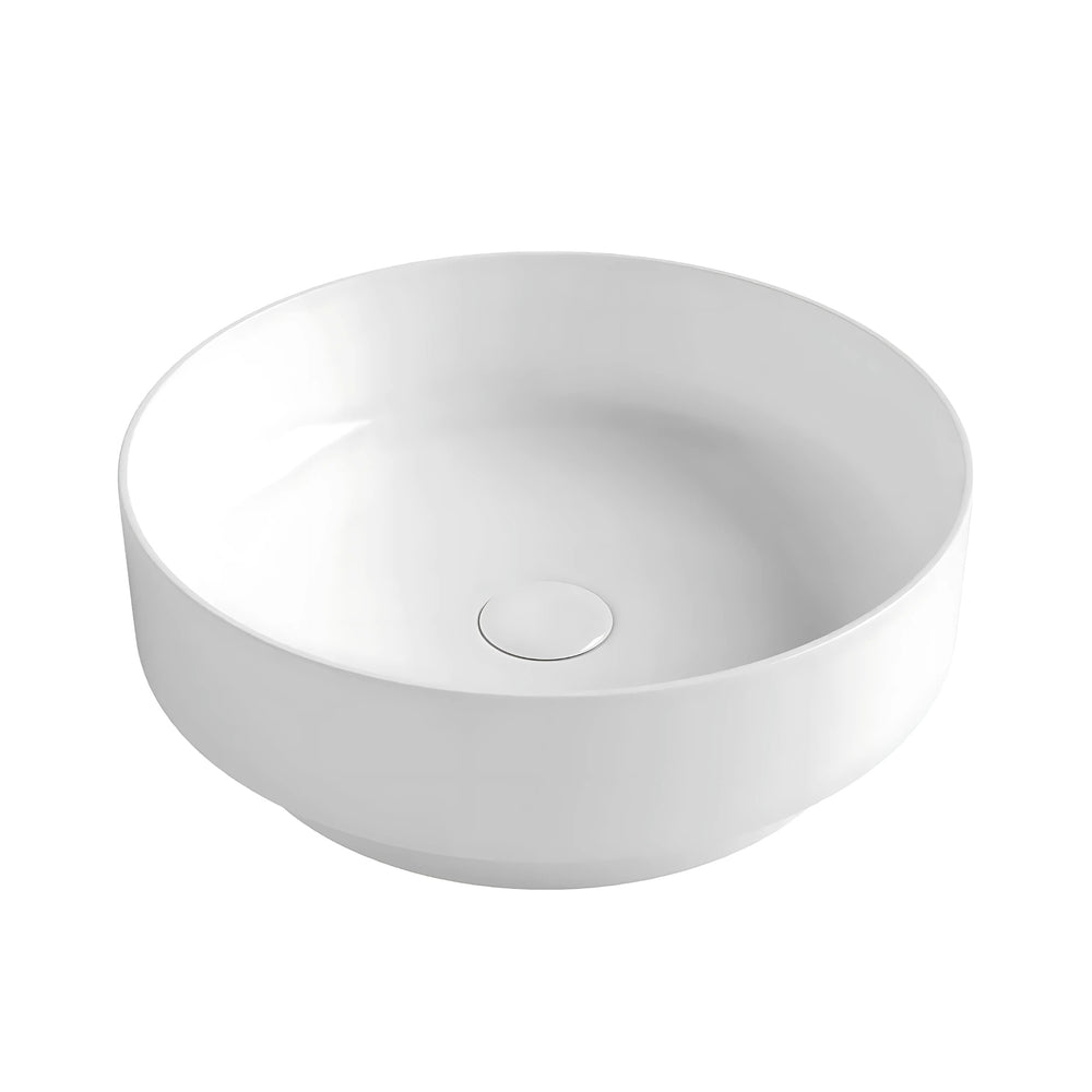OTTI CHLOE ABOVE COUNTER BASIN GLOSS WHITE 360MM