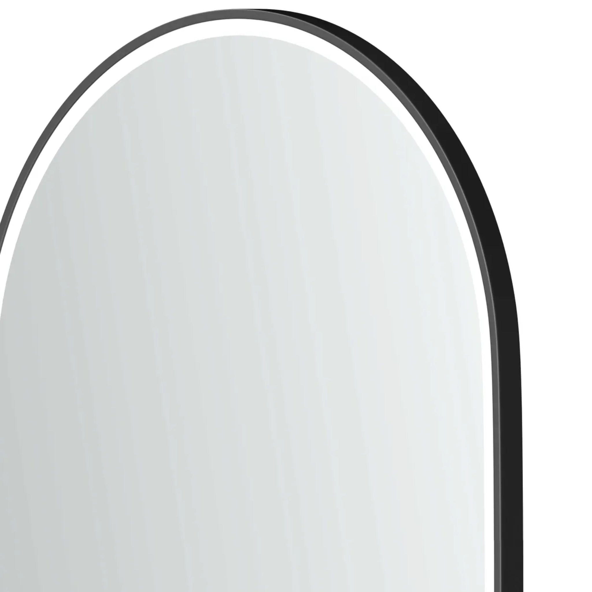 OTTI NOOSA FRAMED LED MIRROR MATTE BLACK 600X900MM