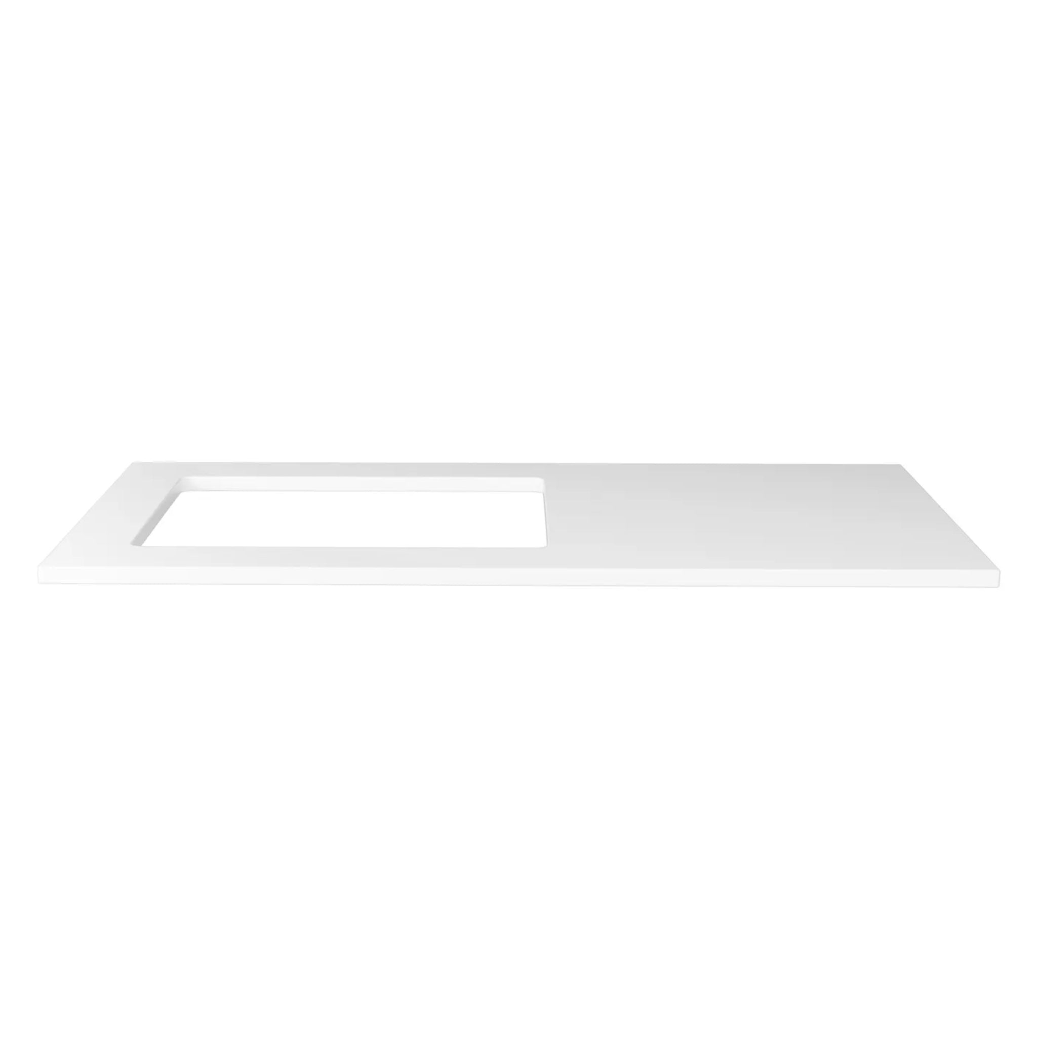 OTTI SOLID SURFACE PURE WHITE 1060MM LAUNDRY STONE TOP