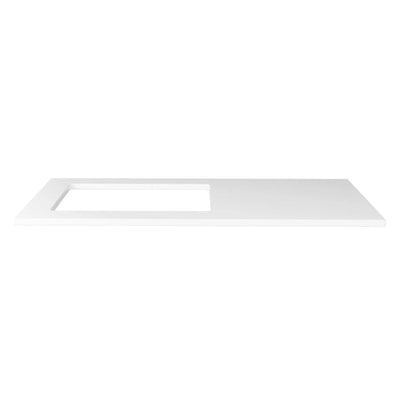 OTTI SOLID SURFACE PURE WHITE 1060MM LAUNDRY STONE TOP