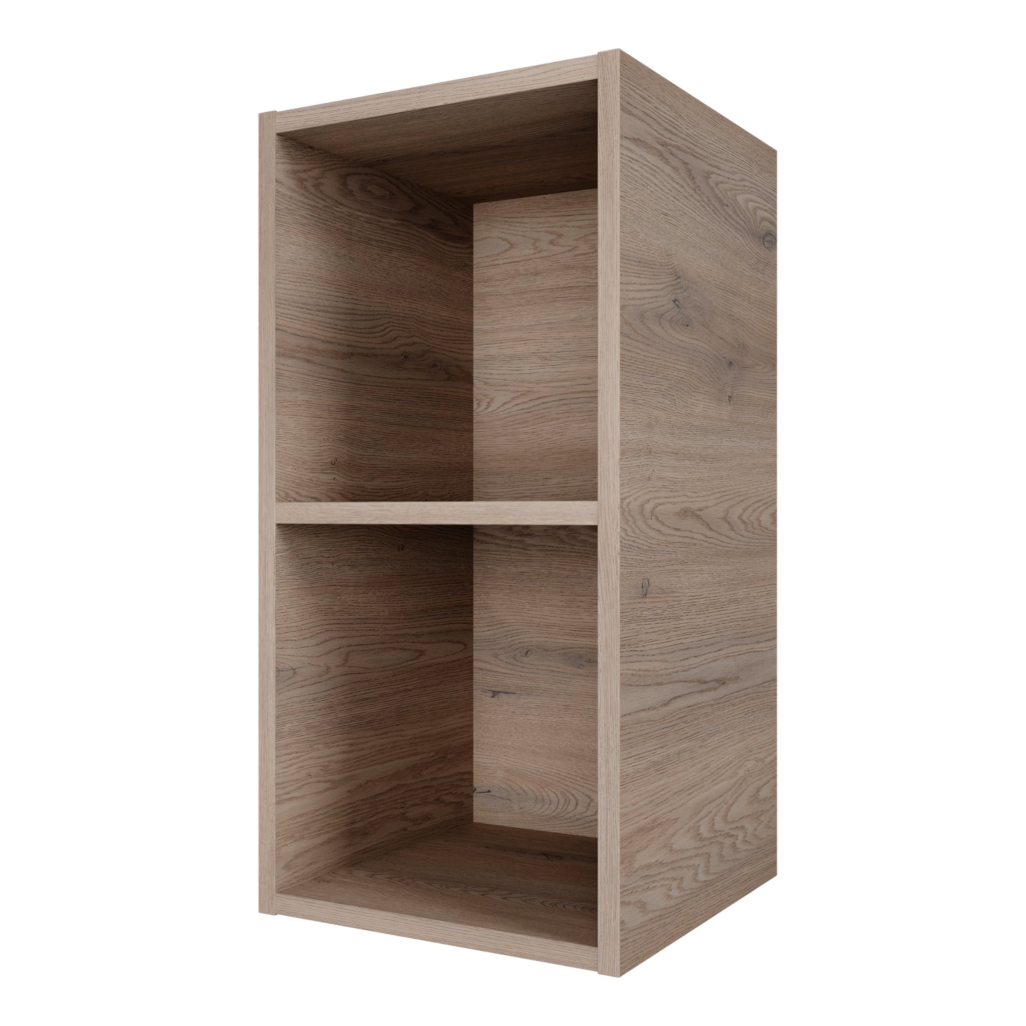 TIMBERLINE CUSTOM LAUNDRY CABINET 300MM WITH TWO OPEN SHELVES