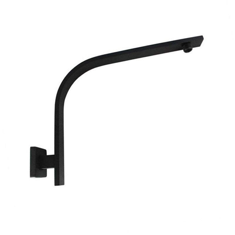 AQUAPERLA WALL SHOWER ARM 325MM MATTE BLACK