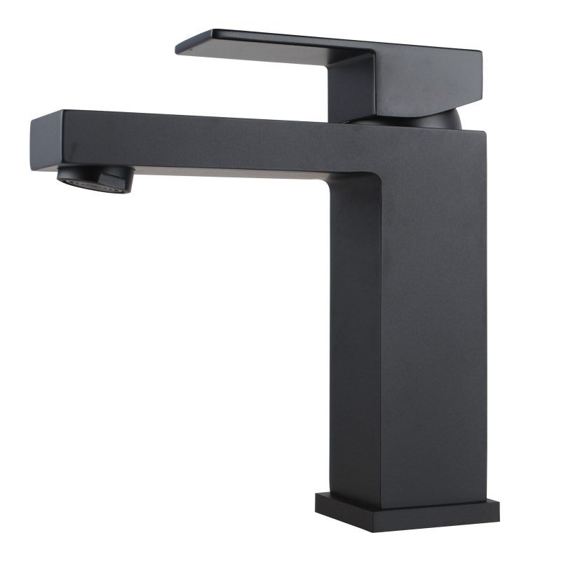 AQUAPERLA BLAZE BASIN MIXER BLACK