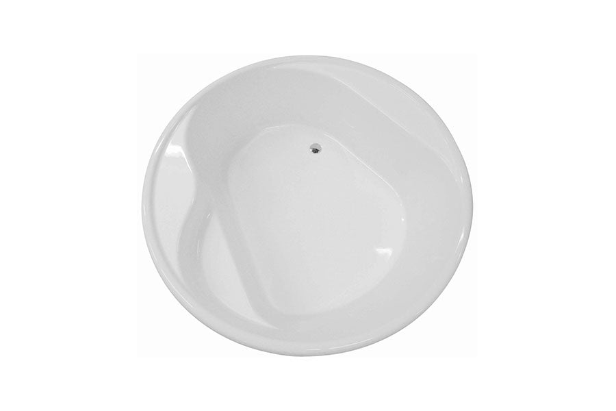 DECINA ORION FREESTANDING BATH GLOSS WHITE 1570MM