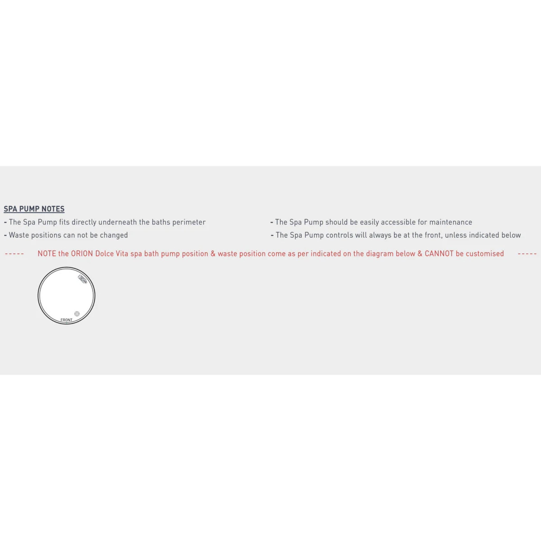 DECINA ORION FREESTANDING DOLCE VITA SPA BATHTUB GLOSS WHITE 1570MM WITH 16-JETS