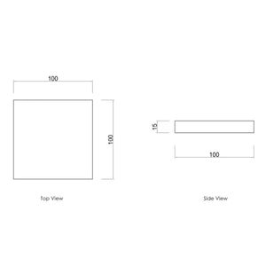 OTTI NOOSA MATTE WHITE CABINET SAMPLE