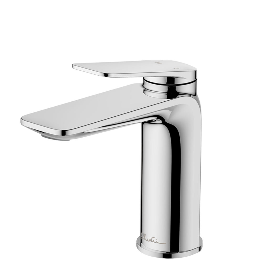 OLIVERI PARIS LEAD FREE BASIN MIXER 153MM CHROME