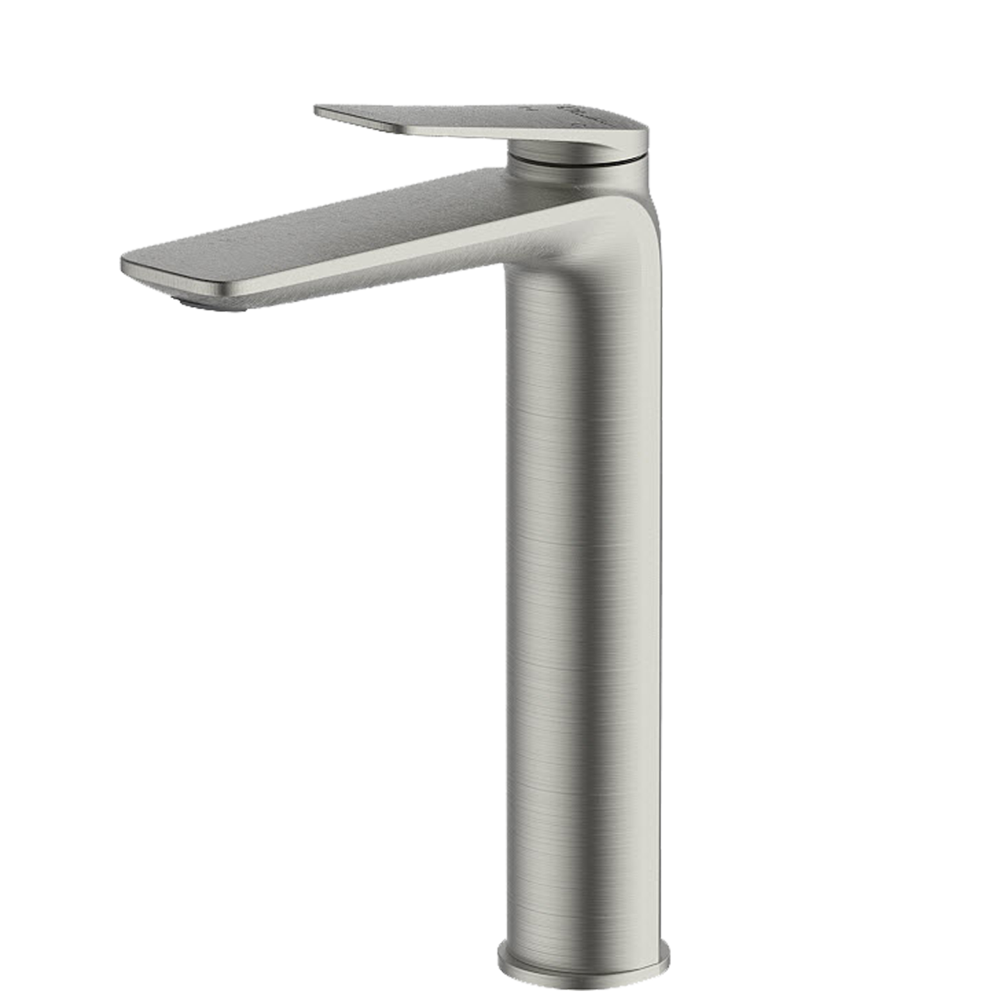 OLIVERI PARIS TALL BASIN MIXER 253MM BRUSHED NICKEL Austpek Bathrooms