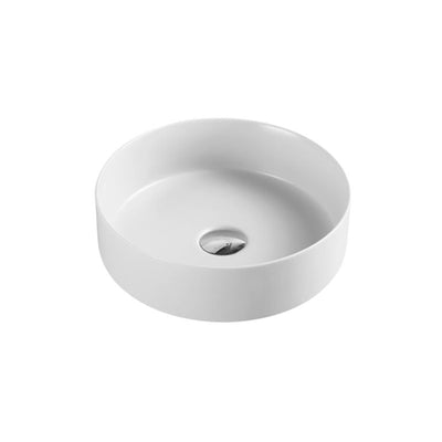 POSEIDON FINE CERAMIC BASIN MATTE WHITE 346MM