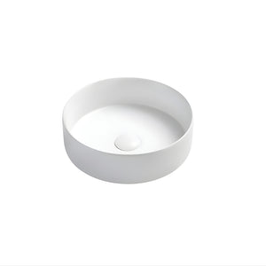 POSEIDON LUNA ABOVE COUNTER BASIN MATTE WHITE 394MM