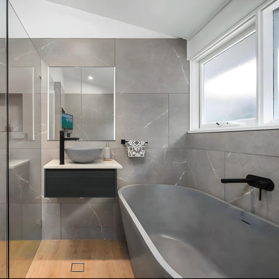 PIETRA BIANCA OLIVE FREESTANDING STONE BATHTUB WITH CUSTOM COLOURS 1700MM