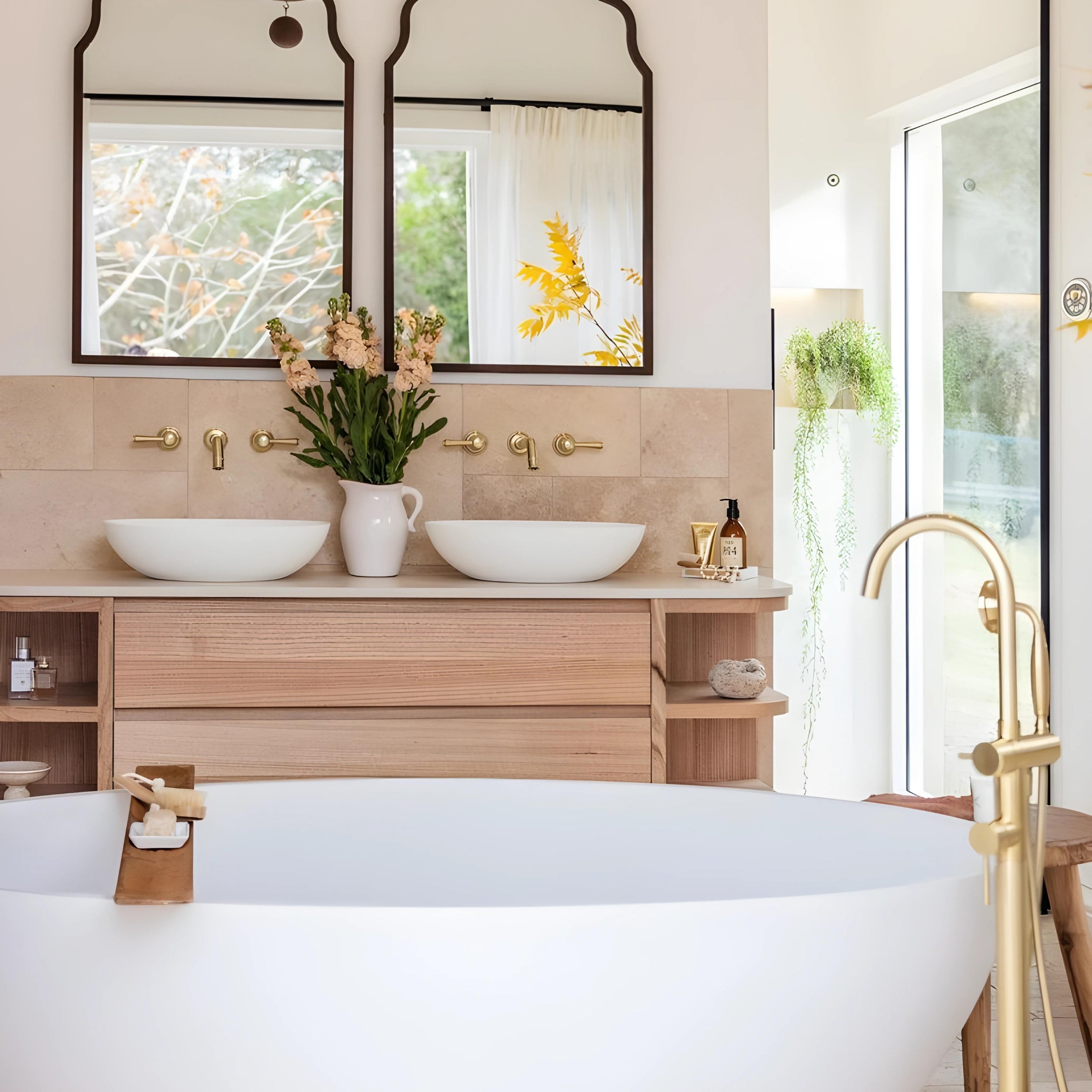 PIETRA BIANCA COCO FREESTANDING STONE BATHTUB WITH CUSTOM COLOURS 1760MM