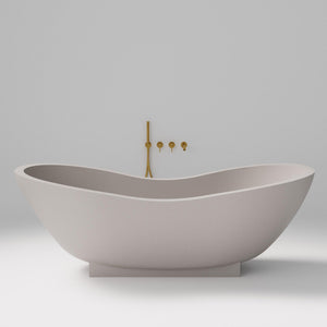 PIETRA BIANCA MANGO FREESTANDING STONE BATHTUB WITH CUSTOM COLOURS 1820MM