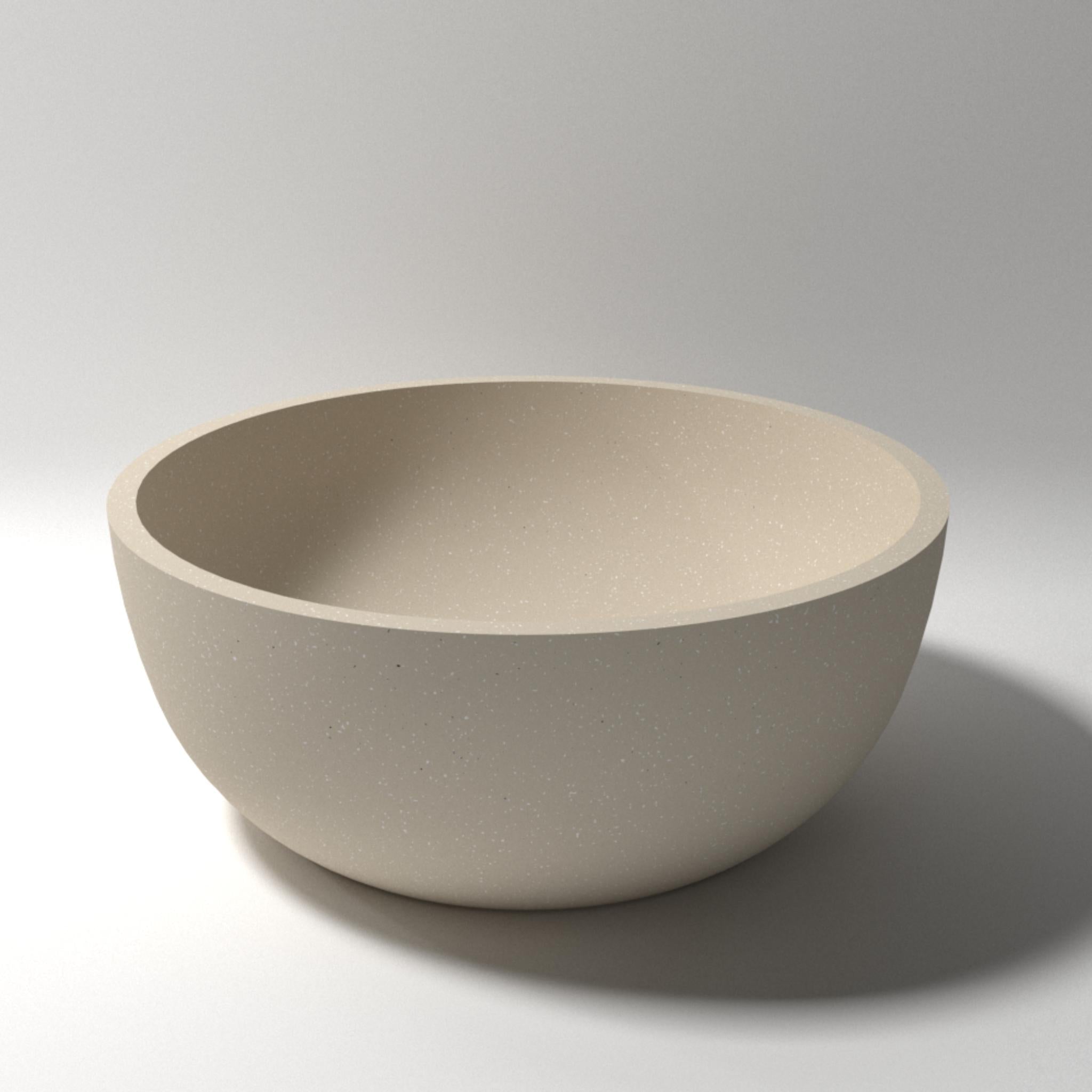 PIETRA BIANCA ROMEO FREESTANDING STONE BATHTUB WITH CUSTOM COLOURS (AVAILABLE IN 1350MM AND 1500MM)