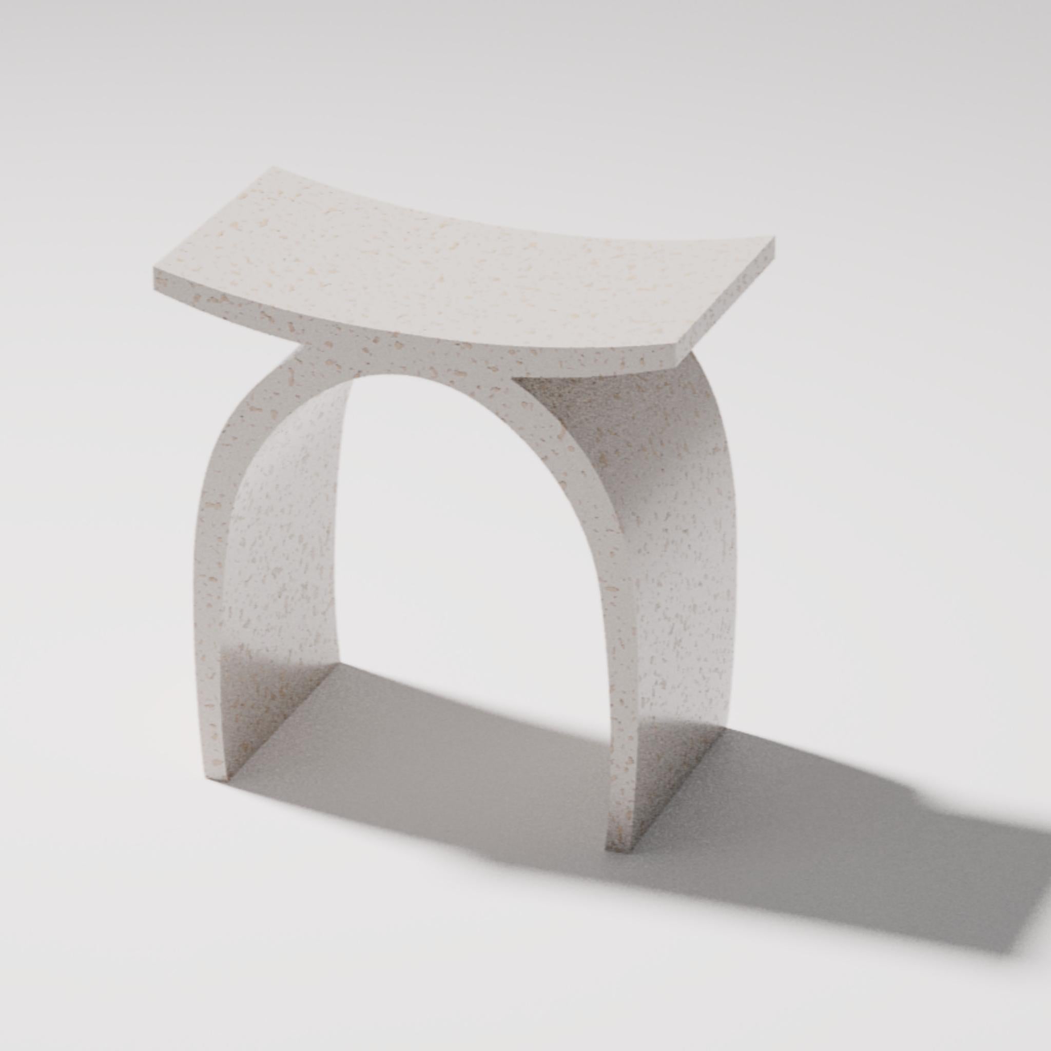 PIETRA BIANCA PETRA STOOL 430MM (CUSTOM COLOURS)