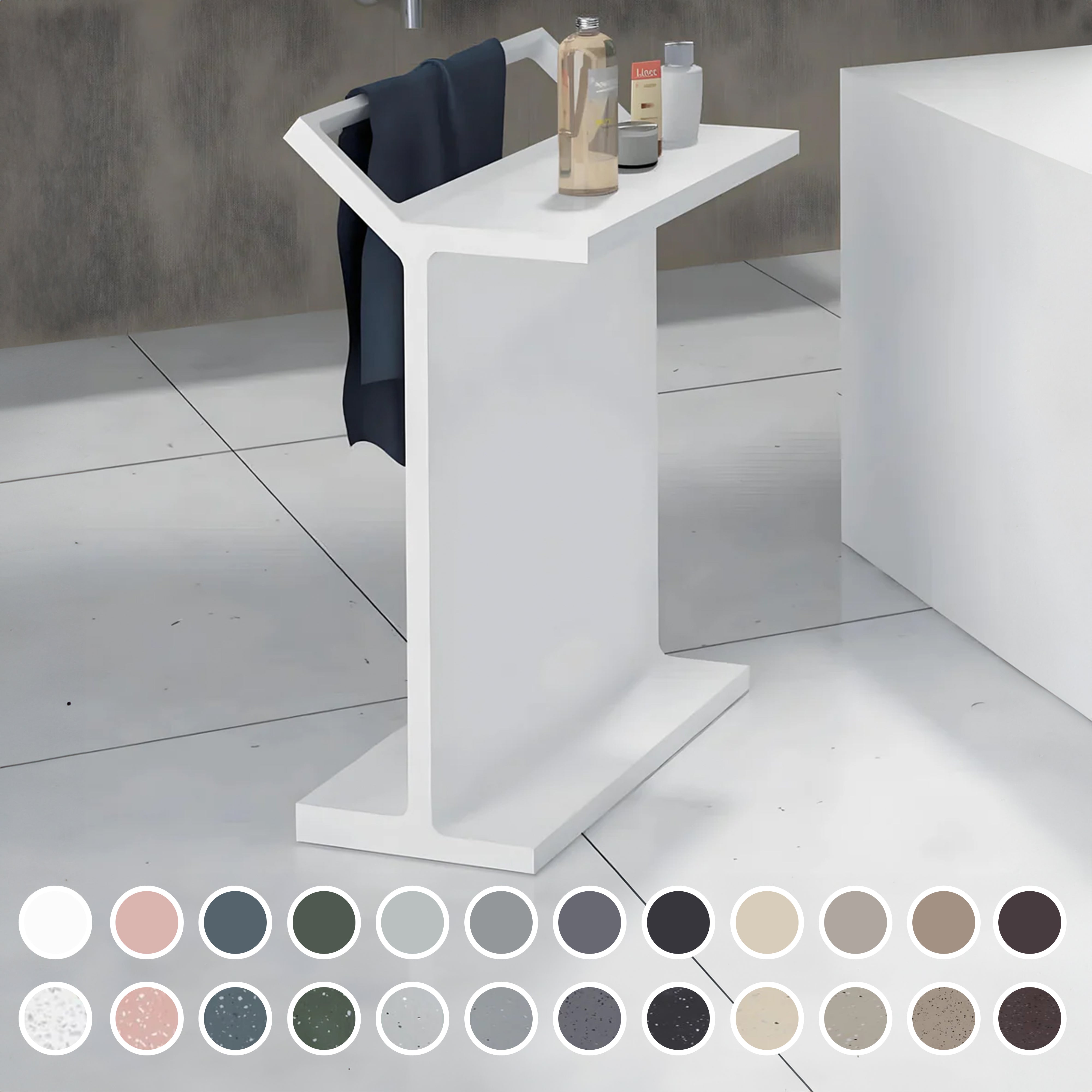 PIETRA BIANCA PINA STAND 500MM (CUSTOM COLOURS)