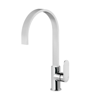 PHOENIX CERCHIO GOOSENECK SINK MIXER CHROME