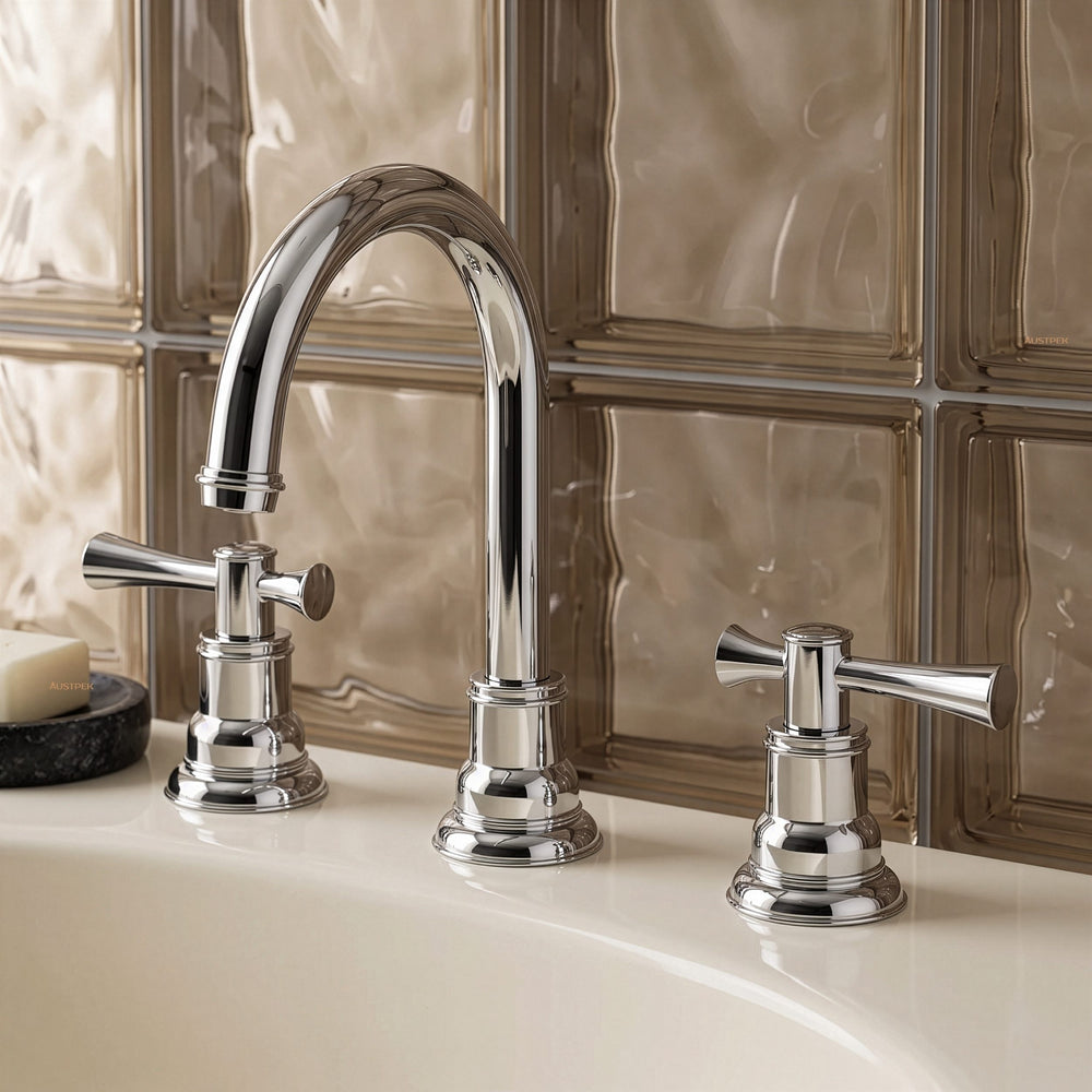 PHOENIX CROMFORD BASIN SET 205MM CHROME