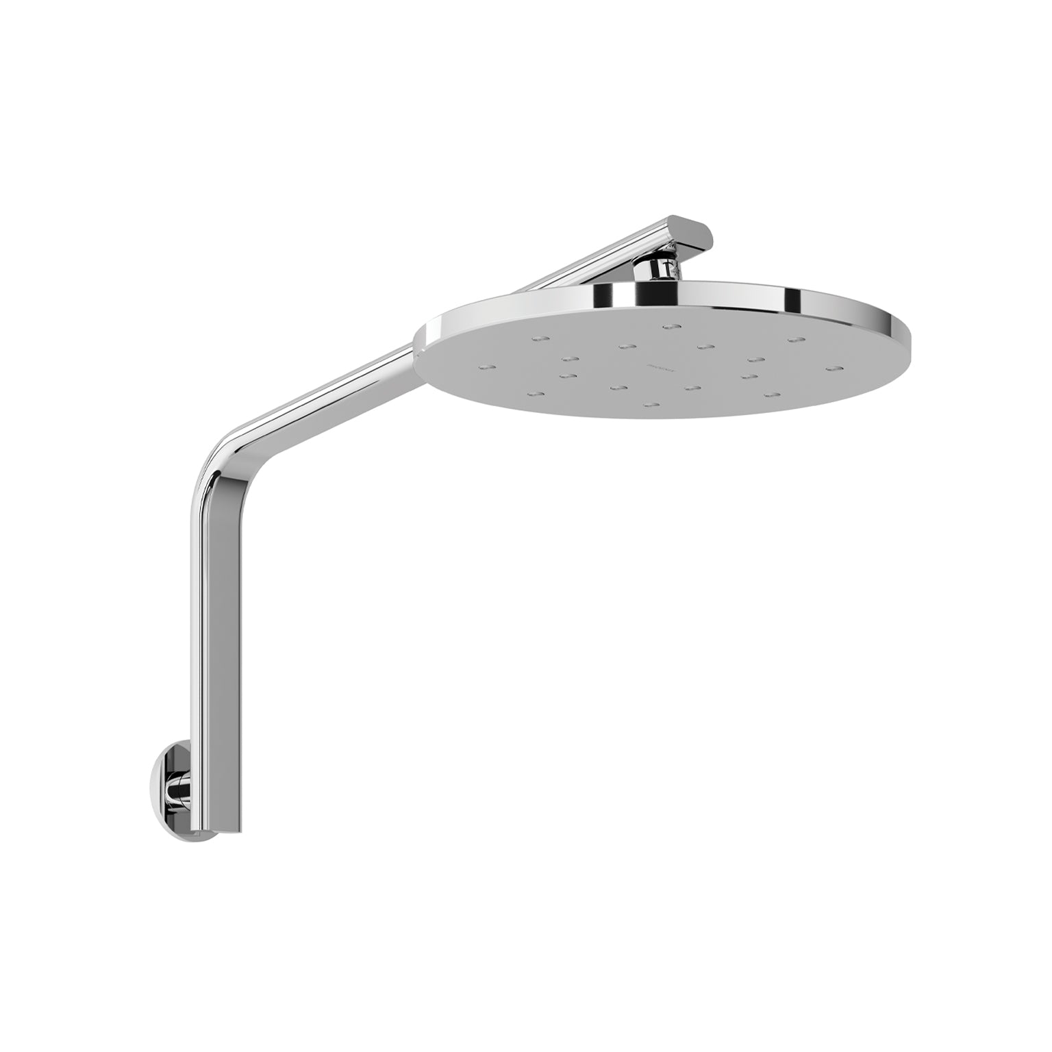 PHOENIX HIGH-RISE SHOWER ARM AND ROSE 346MM CHROME